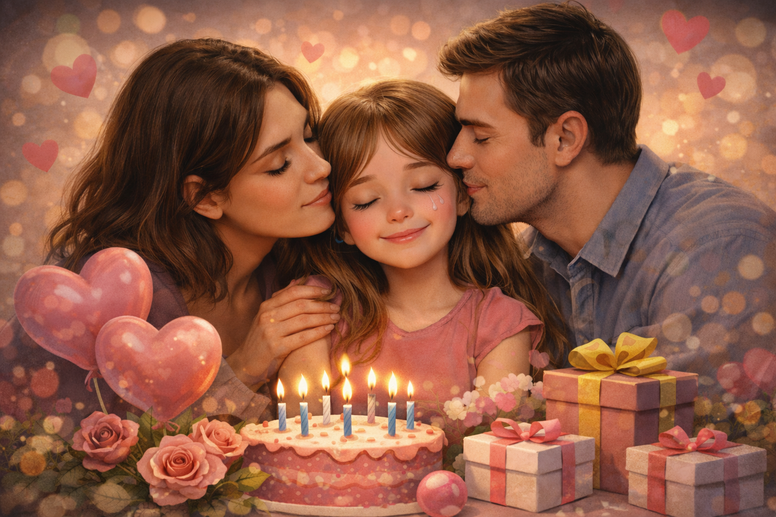 Привітання з днем народження дочці до сліз