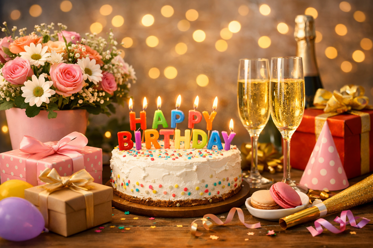 з днем народження в прозі