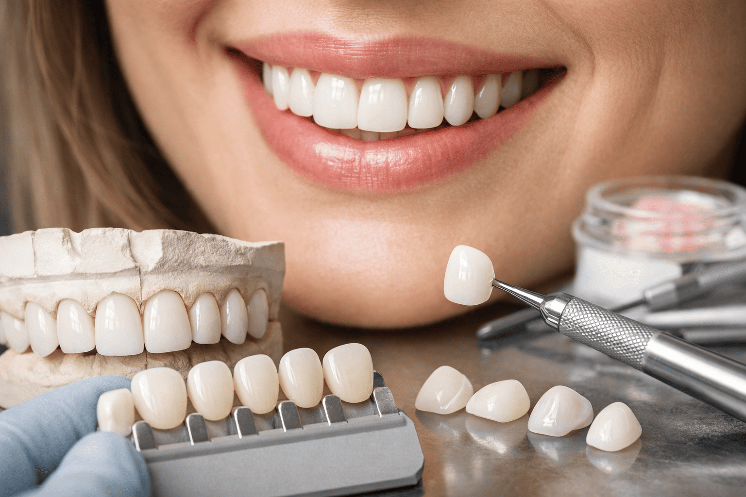 Керамические виниры: что влияет на стоимость процедуры в Украине