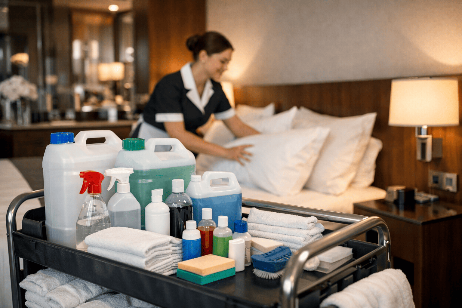 Профессиональная химия для отелей: стандарты чистоты без компромиссов