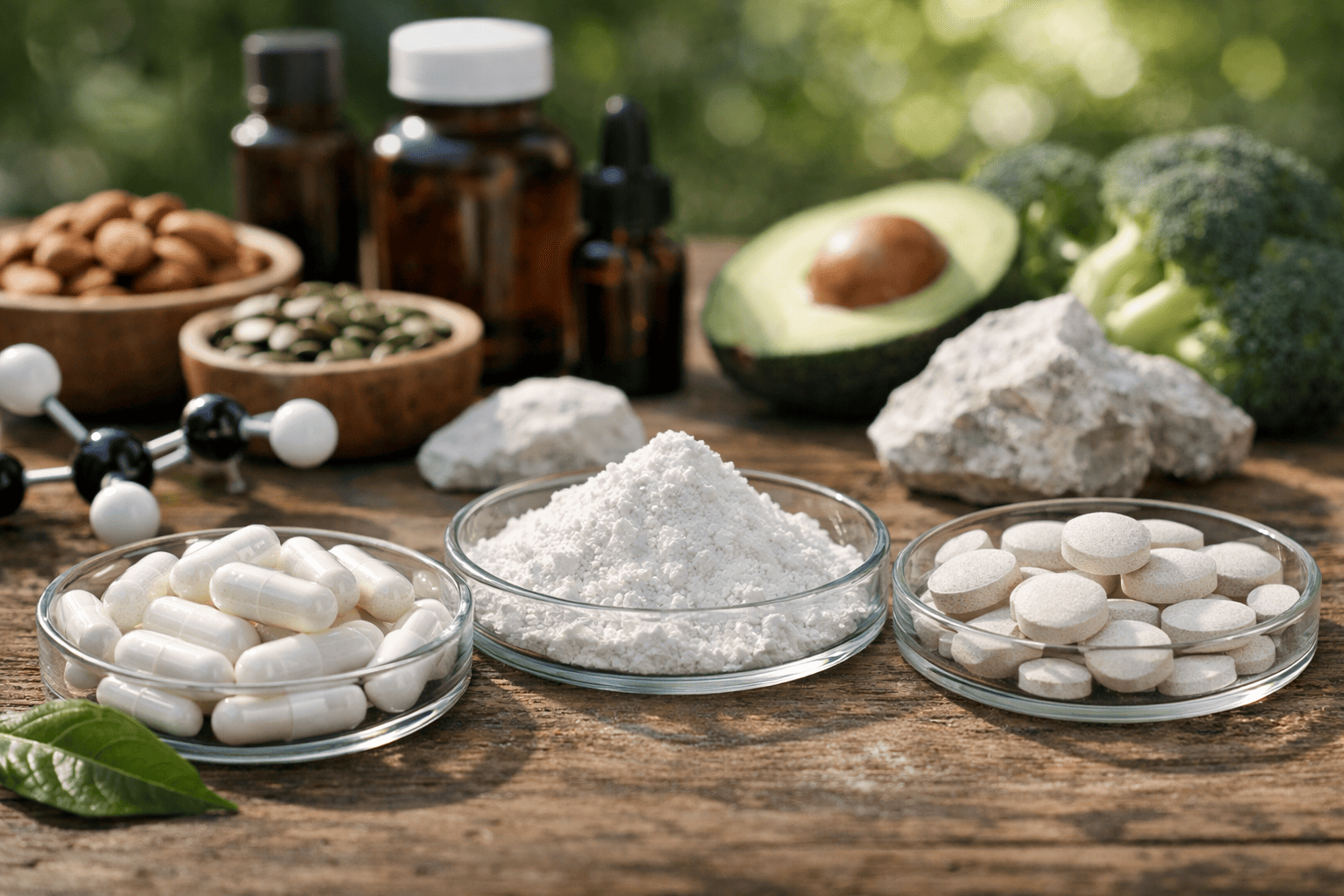 Хелатний магній: чому ця форма засвоюється краще за карбонат і оксид