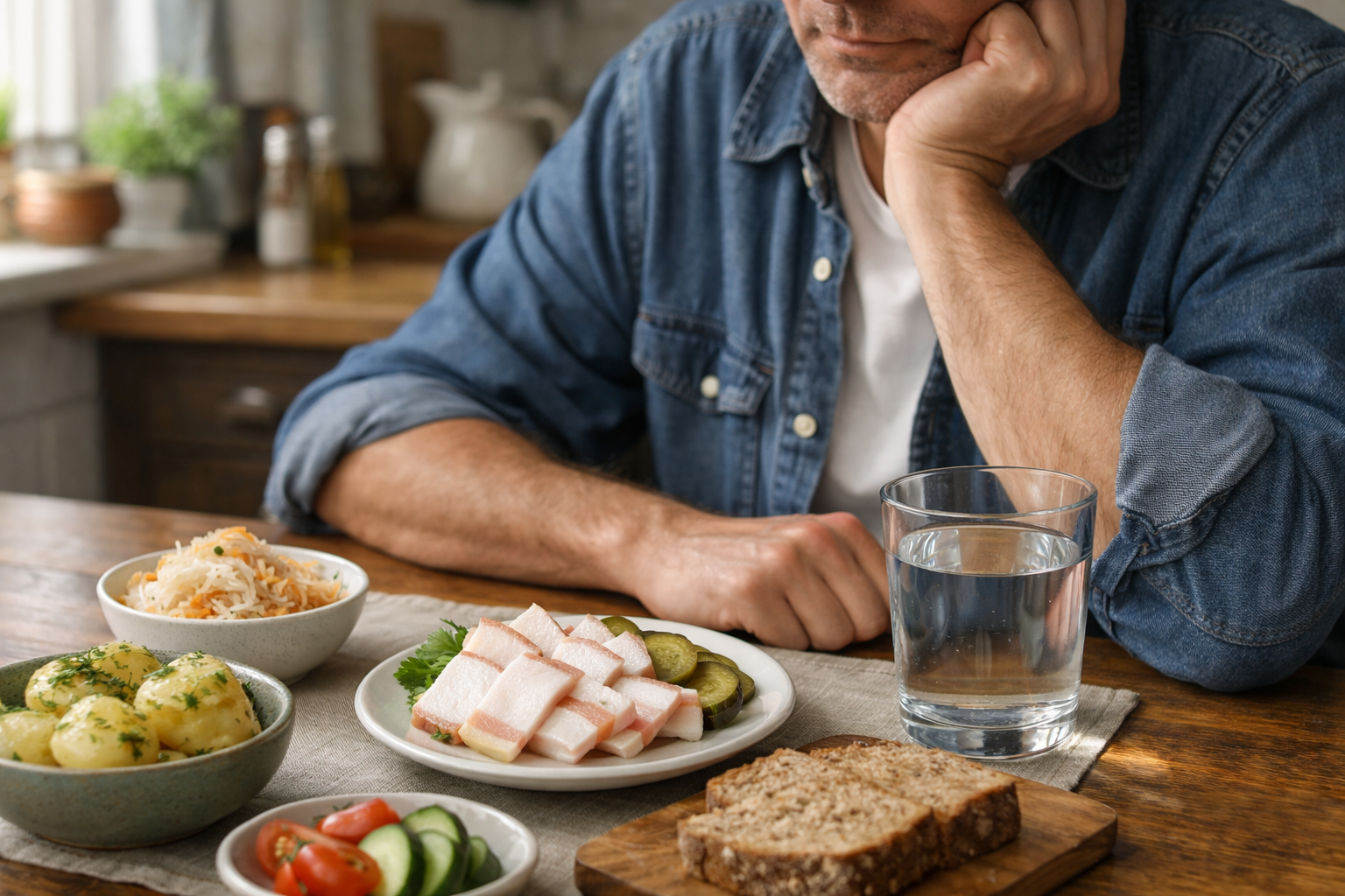 Чи можна їсти сало при подагрі: вплив на сечову кислоту-1
