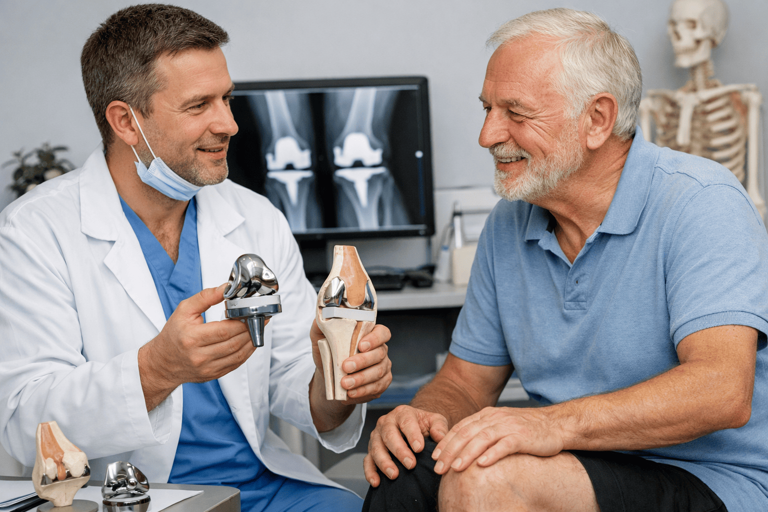 Як сучасне протезування великих суглобів повертає свободу рухів без болю?