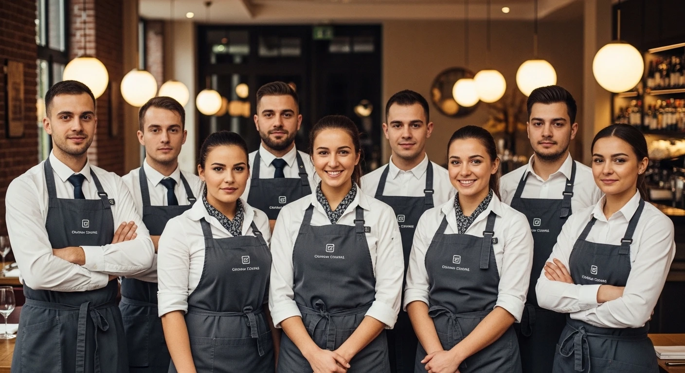 Як обрати універсальну уніформу для різних посад у ресторані
