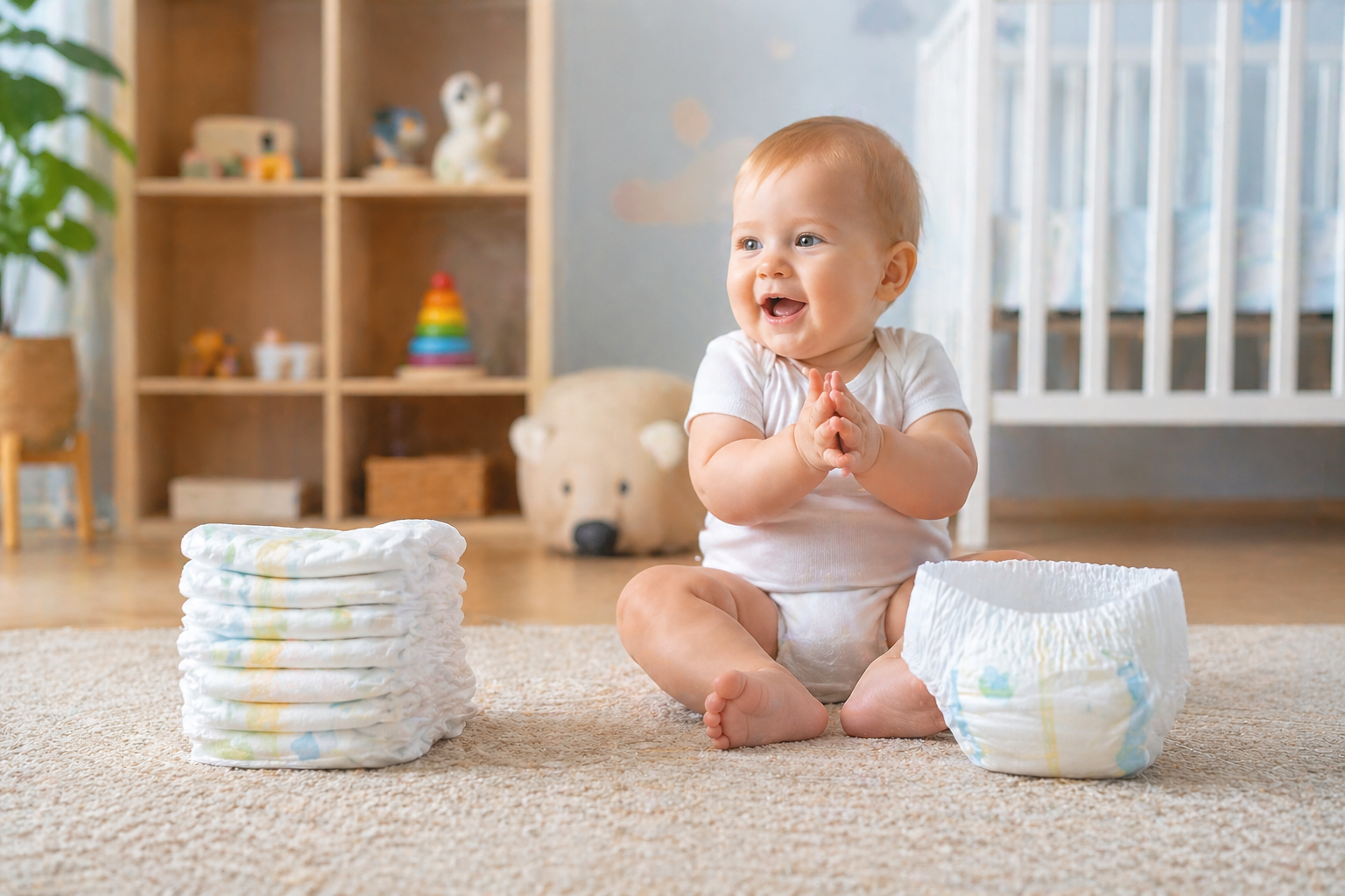 Подгузники или подгузники-трусики: что выбрать для ребенка?