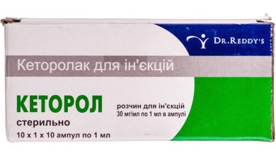 Кеторол уколи: показання, дозування та як правильно вводити внутрішньом'язово