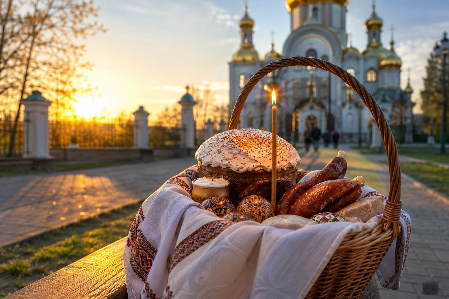 Великодній кошик для освячення
